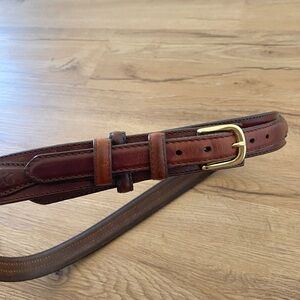 90s Browning leather belt